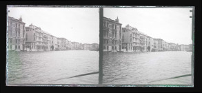 Canaux et maisons de Venise (Italie).