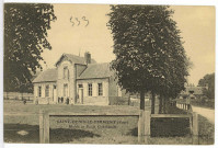Saint-Denis-le-Ferment. Mairie et Ecole communale.