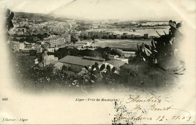Alger (Pris de Mustapha)