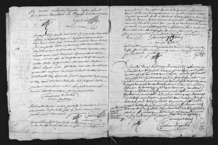 Procès-verbaux de découvertes de cadavres, déclarations de grossesse