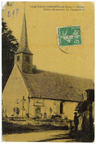 Graveron-Sémerville. L'Eglise.
