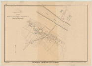 Courcelles-Sur-Seine _ MRU _ Plan topographique régulier