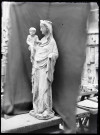 Statue de Vierge à l'enfant de l'église de Sancourt (Eure).