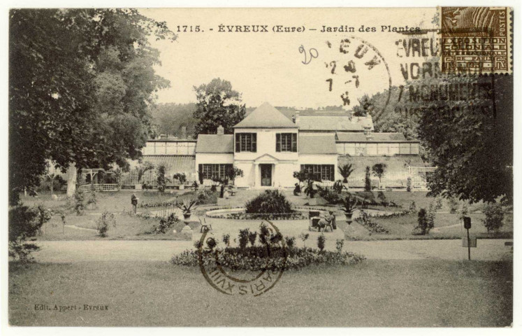 Evreux-Ville. Jardin des Plantes.