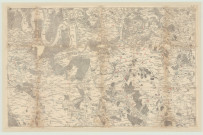 Carte de Cassini n° 25 (Rouen, Beaumont, Gournay, Gisors)