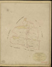 Tremblay-Omonville (Le). Tableau d'assemblage _ du Plan Parcellaire de la Commune de Tremblay _ Canton de Neubourg - Louviers - Eure. _ Terminé sur le Terrain le 3 Octobre 1842, sous l'administration de M. Zédé, Préfet _ M. Le Gouez, Maire _ et sous la Direction de M. Garnier, Directeur des Contributions directes _ M. Le Fébure, Géomètre en Chef. _ Par M. Le Grain, Géomètre de 1re classe.