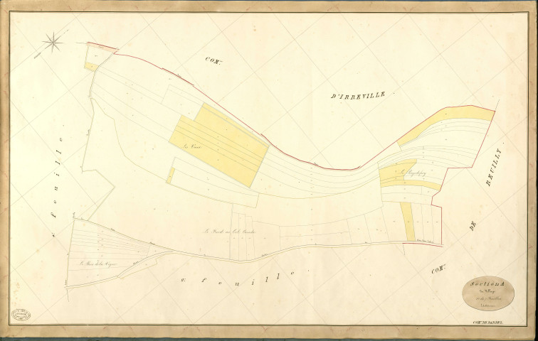 Dardez. Section A _ du Village _ 1re de 7 Feuilles