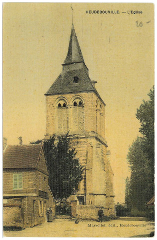 Heudebouville. L'Eglise.