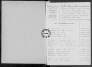 Tables (1913-1922)