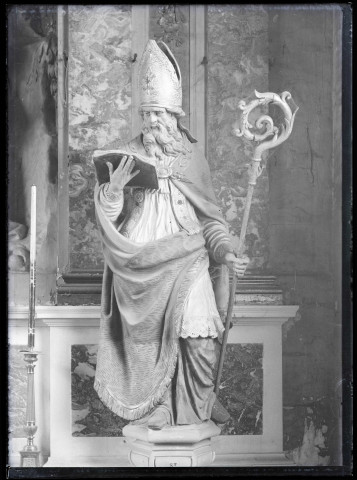 Statue de Saint-Éloi de l'église d'Alizay (Eure).