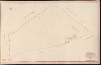 Hébécourt. Section A _ de la Mare et de Rouville _ 1re de 2 Feuilles
