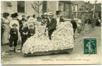 Charleval. Fêtes des Fleurs du 25 Juillet 1909 - Le Cygne.