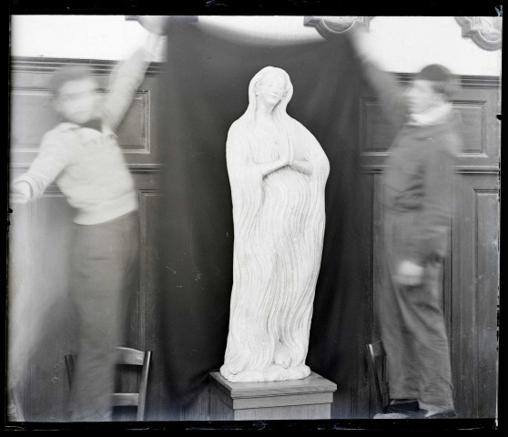 Statue de Sainte-Marie-Madeleine de l'église d'Écouis (Eure).