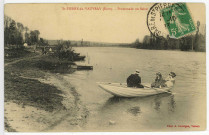 Saint-Pierre-du-Vauvray. Promenade en Seine.