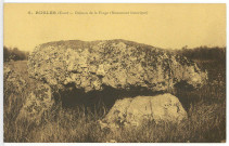 Rugles. Dolmen de la Forge (Monuments historiques).