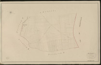 Harcourt. Section C _ des Voies _ 1 re de 2 Feuilles