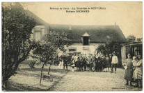 Muzy. Environs de Dreux. - La Taverne de Muzy (Eure) Maison Richard.