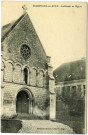 Corneville-sur-Risle. Le Portail de l'Eglise.