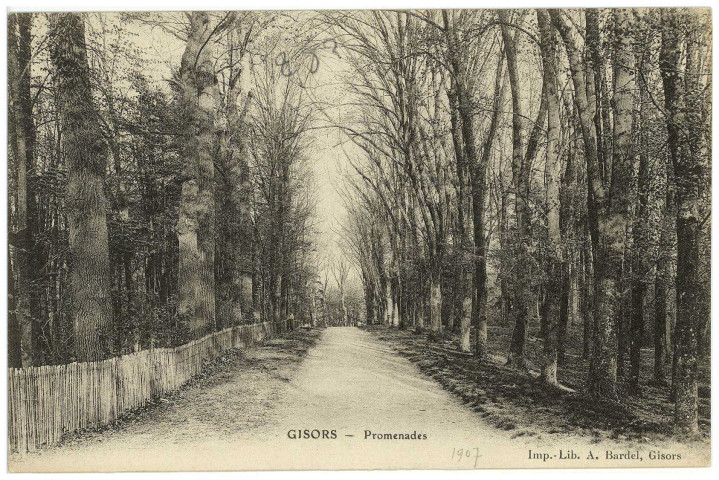 Gisors. Promenades.