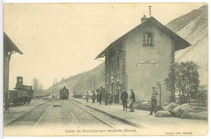 Romilly-sur-Andelle. Gare de Romilly-sur-Andelle.