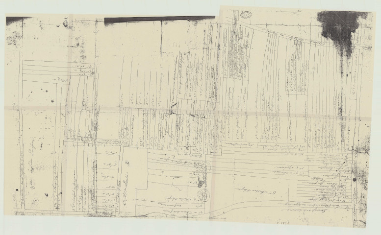 Barc - 1- "Plan de la paroisse. 1ere carte". * 2- "2eme carte de la paroisse de Barc". * 3- " Plan de la paroisse de Barc et du fief de Gisay". 3eme carte. * 4- "4eme carte de la paroisse de Barc". *