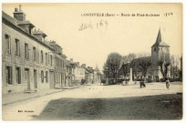 Conteville. Route de Pont-Audemer.