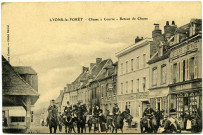 Lyons-la-Forêt. Chasse à Courre - Retour de Chasse.
