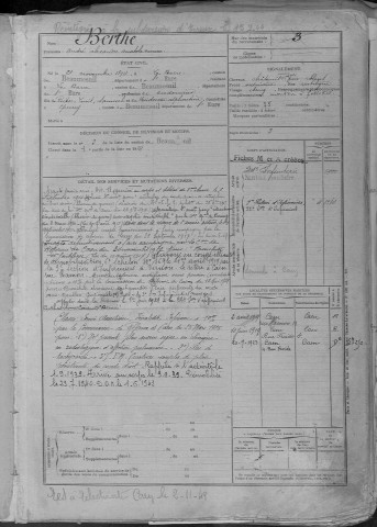Bernay. Registre - Tome 1 (1914)