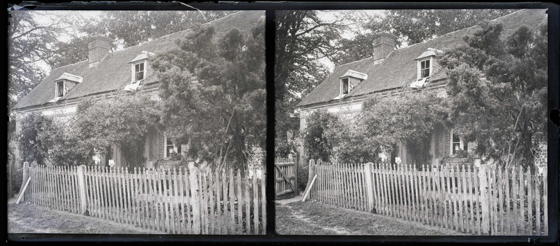 Ferme de la campagne normande.
