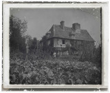 Chaumière normande et son potager.