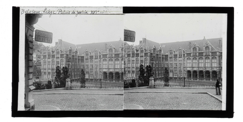 Palais de justice de Liège (Belgique).
