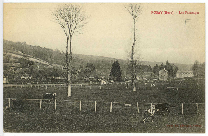 Rosay-sur-Lieure. Les Pâturages.