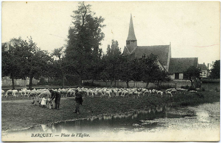 Barquet. Place de L'Église.