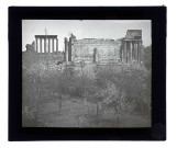 Ruines et vestiges du temple de Bacchus à Baalbeck (Liban).