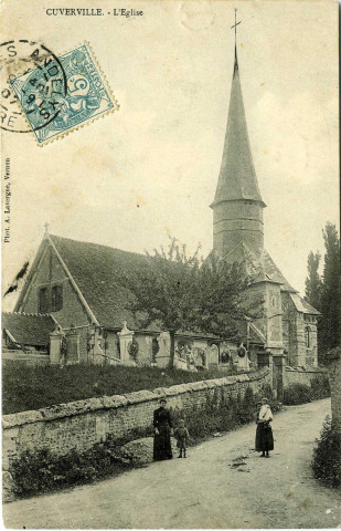 Cuverville. L'Eglise.