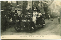 Charleval. Fêtes des Fleurs du 25 Juillet 1909.