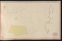 Bazincourt-sur-Epte. Section D _ de la Navette _ 1re de 2 Feuilles