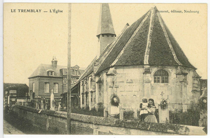 Tremblay-Omonville (Le). L'Eglise.