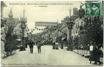 Etrépagny. Concours National de Pompes à Incendie et Festival de Musique. - 6. - Grande-Rue.