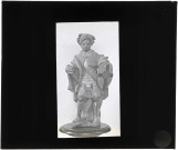 Statue de Saint-Maurice de l'église Saint-Maurice de Vesly (Eure).