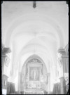 Intérieur de l'église de Manneville-la-Raoult (Eure).