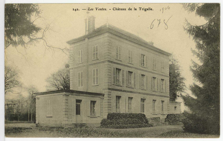 Ventes (Les). Château de la Trigalle.