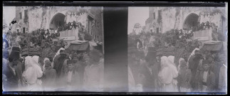 Procession au cœur d'Allenby Street (Israël).