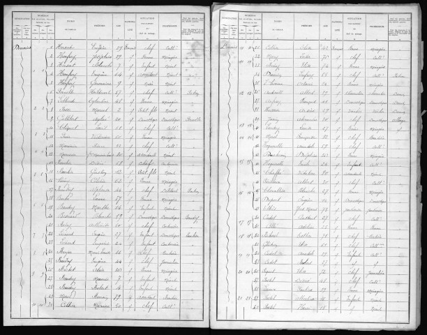DOUAINS 1901