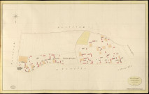 Saint-Aubin-d'Ecrosville. Section C _ de l'Eglise et du Château _ 1re de 5 Feuilles