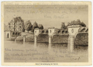 Vernon-Ville. Sharf, Seineübergang bei Vernon.