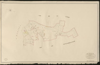 Infreville. Section C _ de la Poterie _ 2e et dernière Feuille
