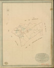 Bournainville. Tableau d'assemblage _ du Plan Parcellaire de la Commune de Bournainville _ Canton de Thiberville - Bernay - Eure. _ Terminé sur le Terrain le 28 septembre 1836 , sous l'administration de M. Petit de Bantel, Préfet _ M. Blard, Maire _ sous la Direction de M.Violas de Martigny, Directeur des Contributions directes _ M. Le Fébure, Géomètre en Chef. _ Par M. Lefebure, Géomètre de 1re classe.