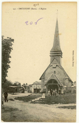 Drucourt. L'Eglise.