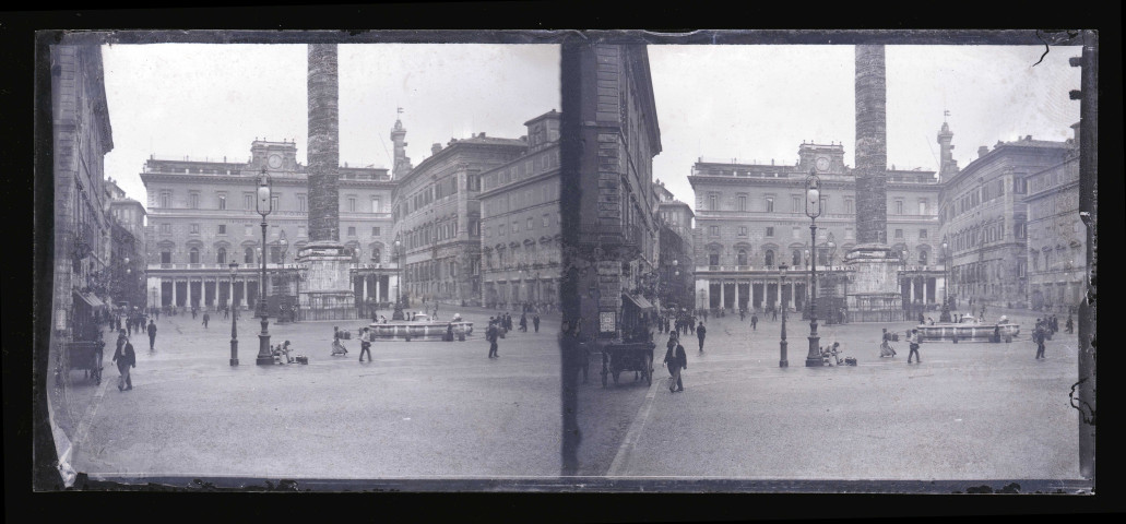 Colonne Trajane à Rome (Italie).